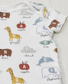 Kurzarmbody Gr. 80 von C&A (1457)